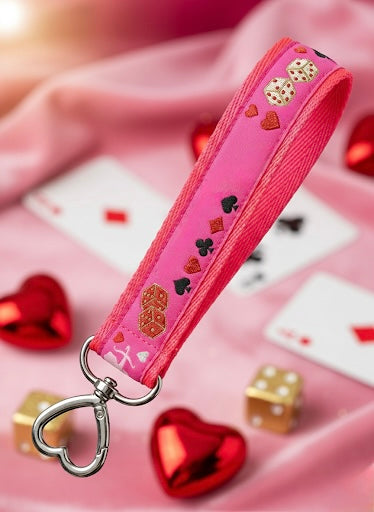 Lucky in Love Wristlet Key Fob - PREORDER